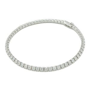 Cartier Essential Line Bracelet 18K White Gold Au750 White Gold Diamond 61PD